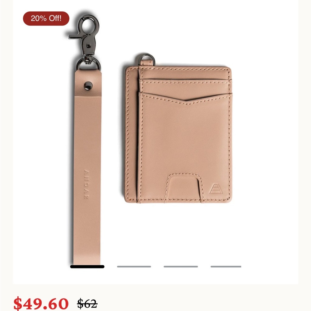 Blush Denner Wallet from Andar - Picture 3 of 3